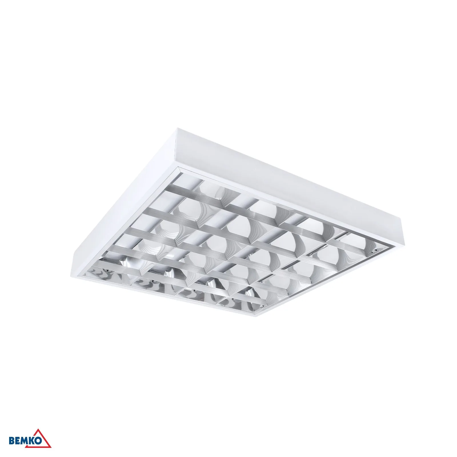 Povrchové lineárne svietidlo pre 4× T8 LED trubice 60 cm Kafler BM-S-C05-E-RES418N