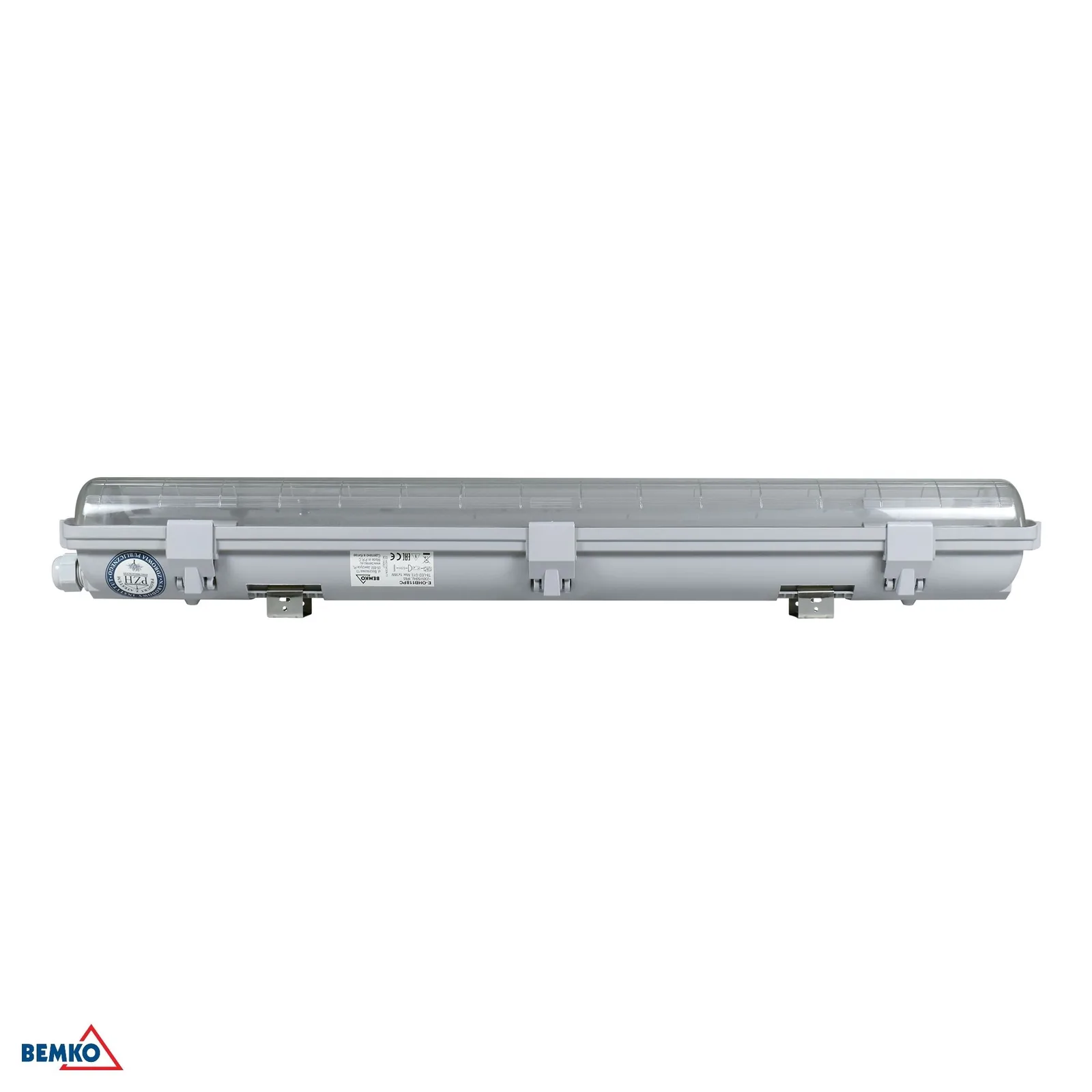Bemko hermetické svietidlo IP65 pre T8 LED trubicu 60 cm BM-S-C10-E-OHB118PC