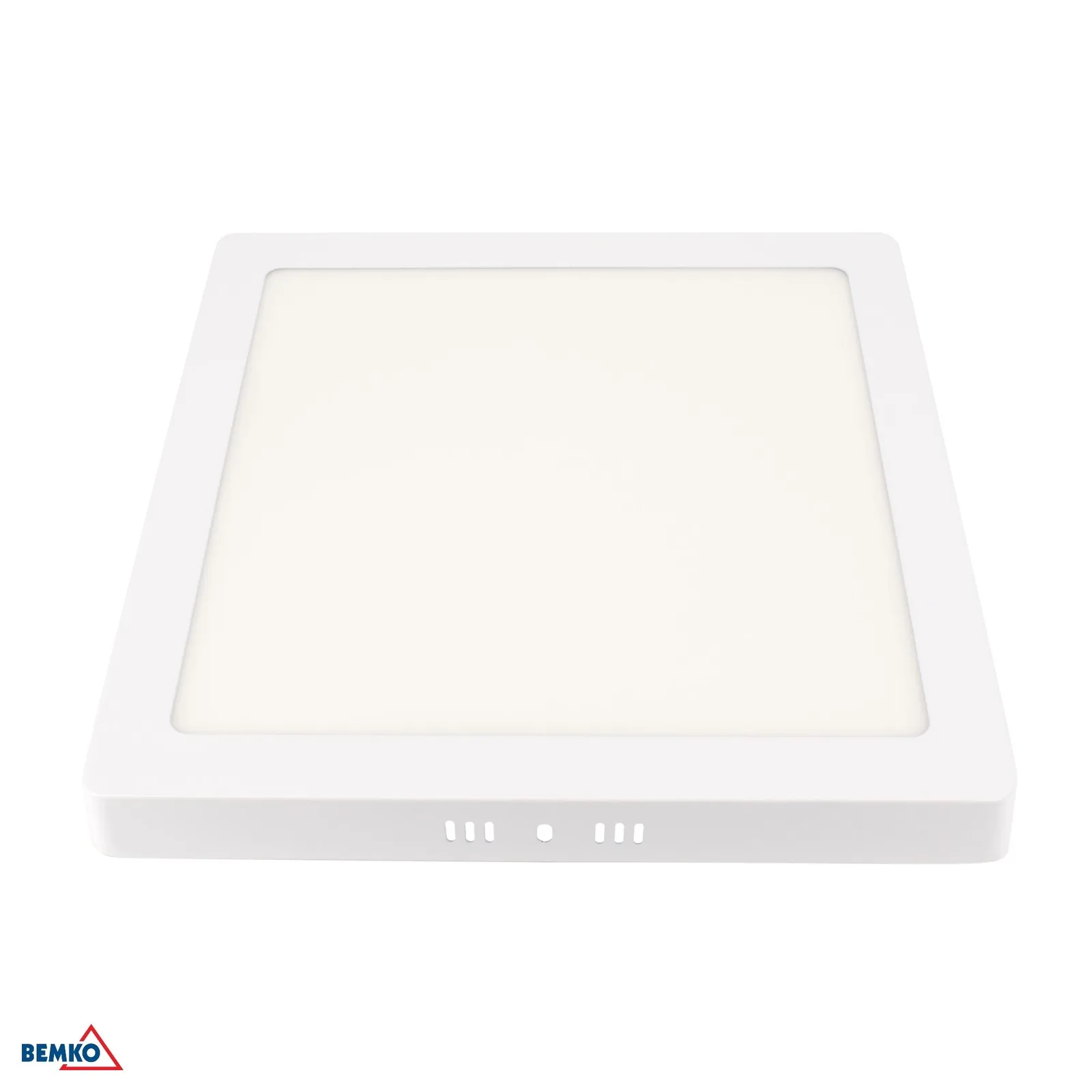 Bemko stropné LED svietidlo štvorcové, biele, 6 W, 3000 K, 540 lm, IP20 BM-S-C39-SLS-120-060-3K