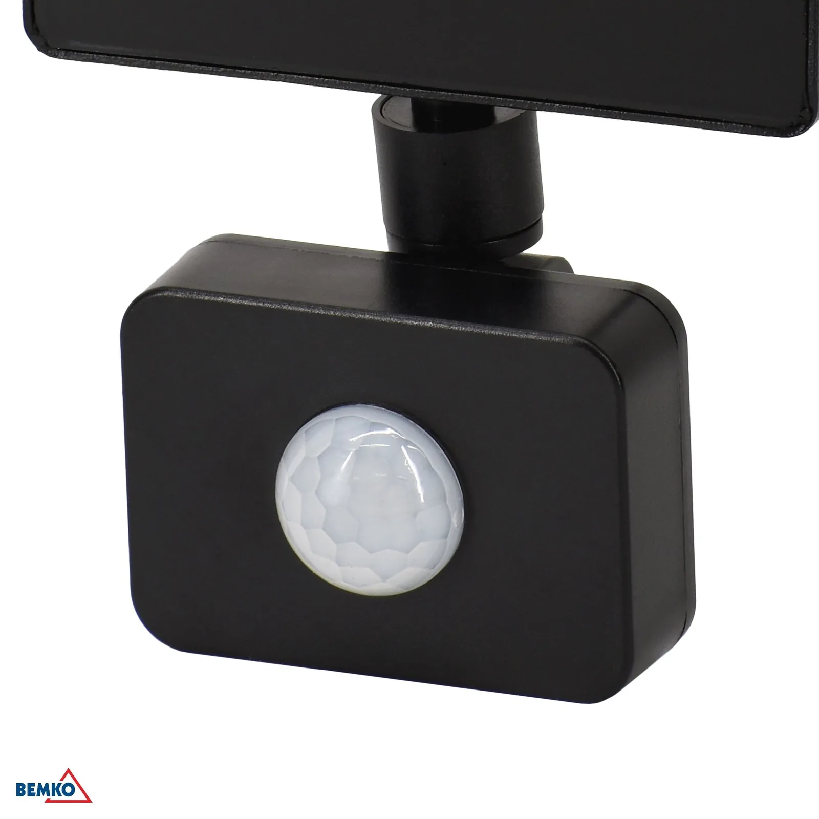 Bemko LED reflektor s PIR senzorom 10W IP65 6000K 1020 lm čierny BM-S-C65-S-LFS-010BL-6K