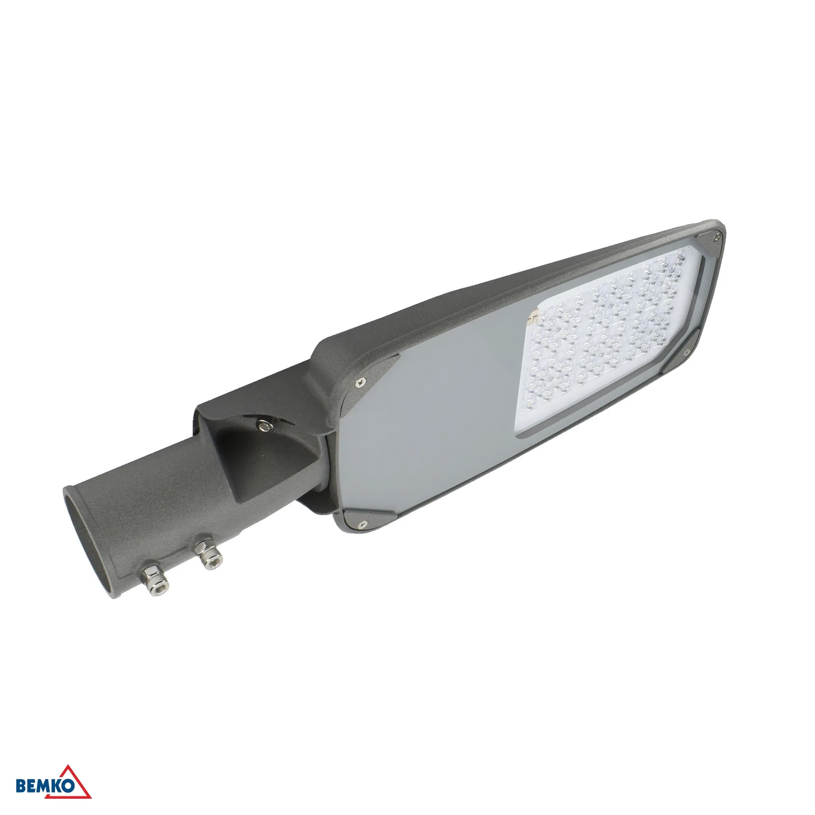 Bemko LED pouličné svietidlo 50W 6000K 6600 lm IP66 sivé BM-S-C82-JAG-050DG-6K