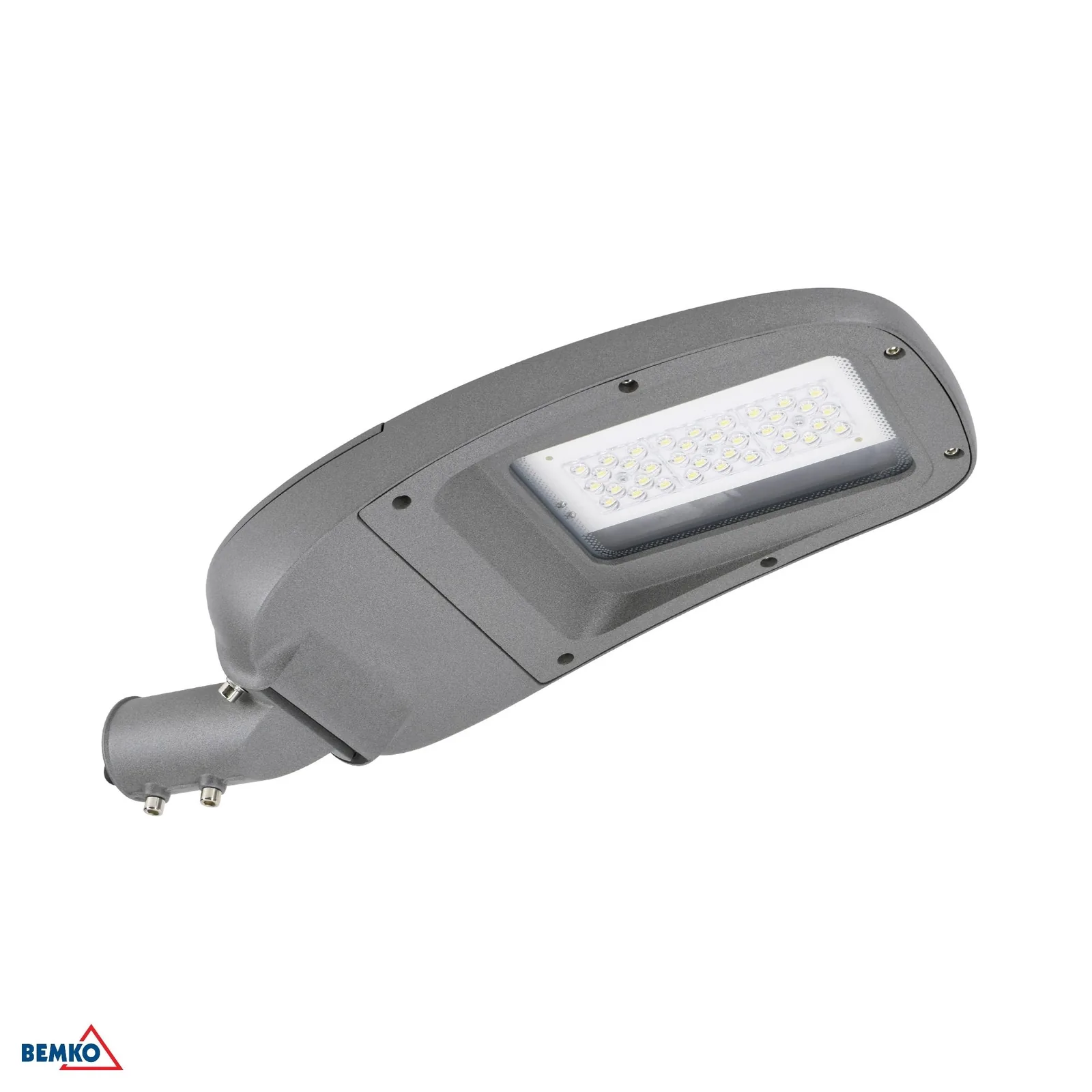 Bemko LED verejné svietidlo Jasper 30W 4000K 3500 lm IP66 sivé BM-S-C82-JAS1-030DG-4K