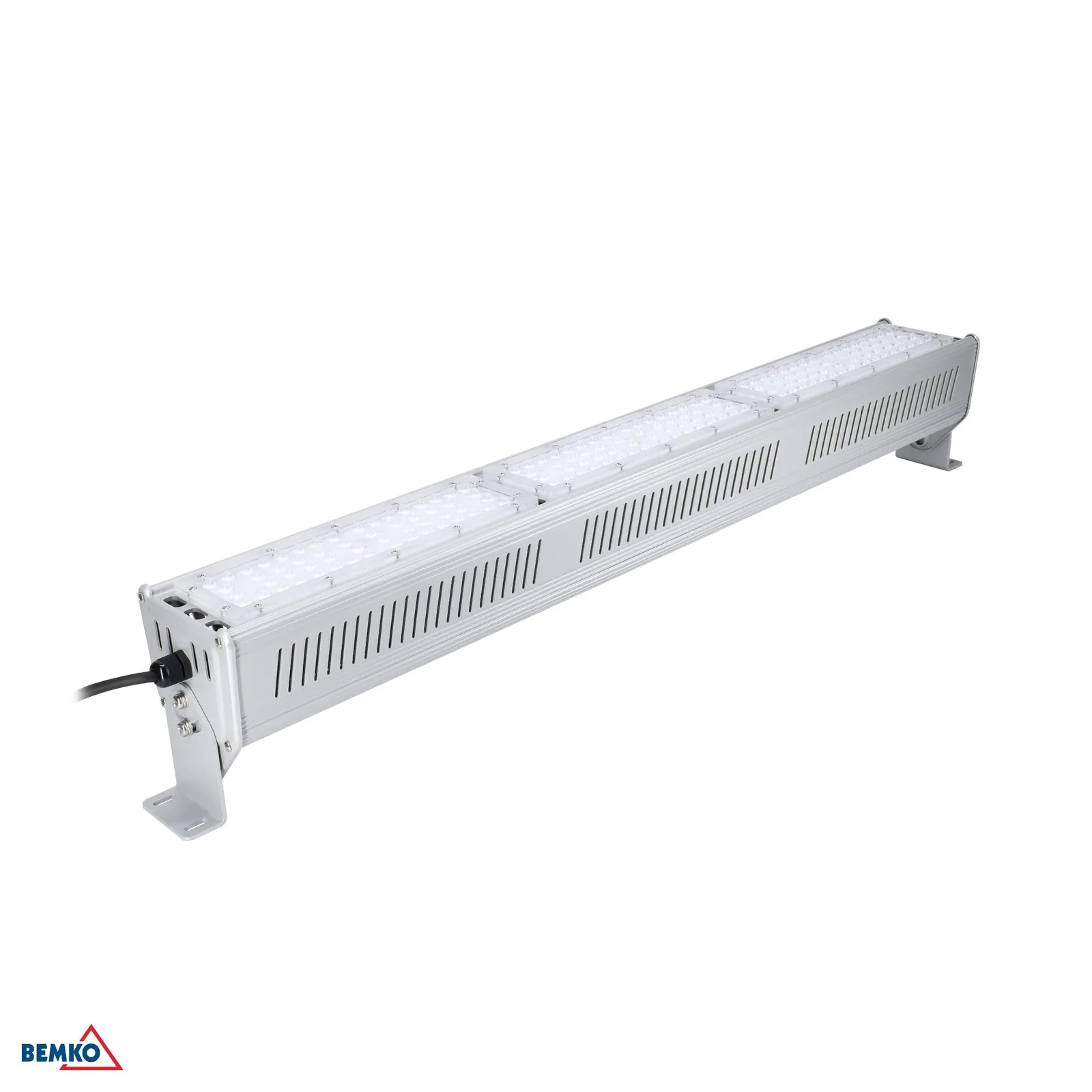 Luxmena LED priemyselné svietidlo HIGH BAY 150W 4000K 20250 lm IP66 IK10 BM-S-C85-HBL-150A-840B-9006A-15580