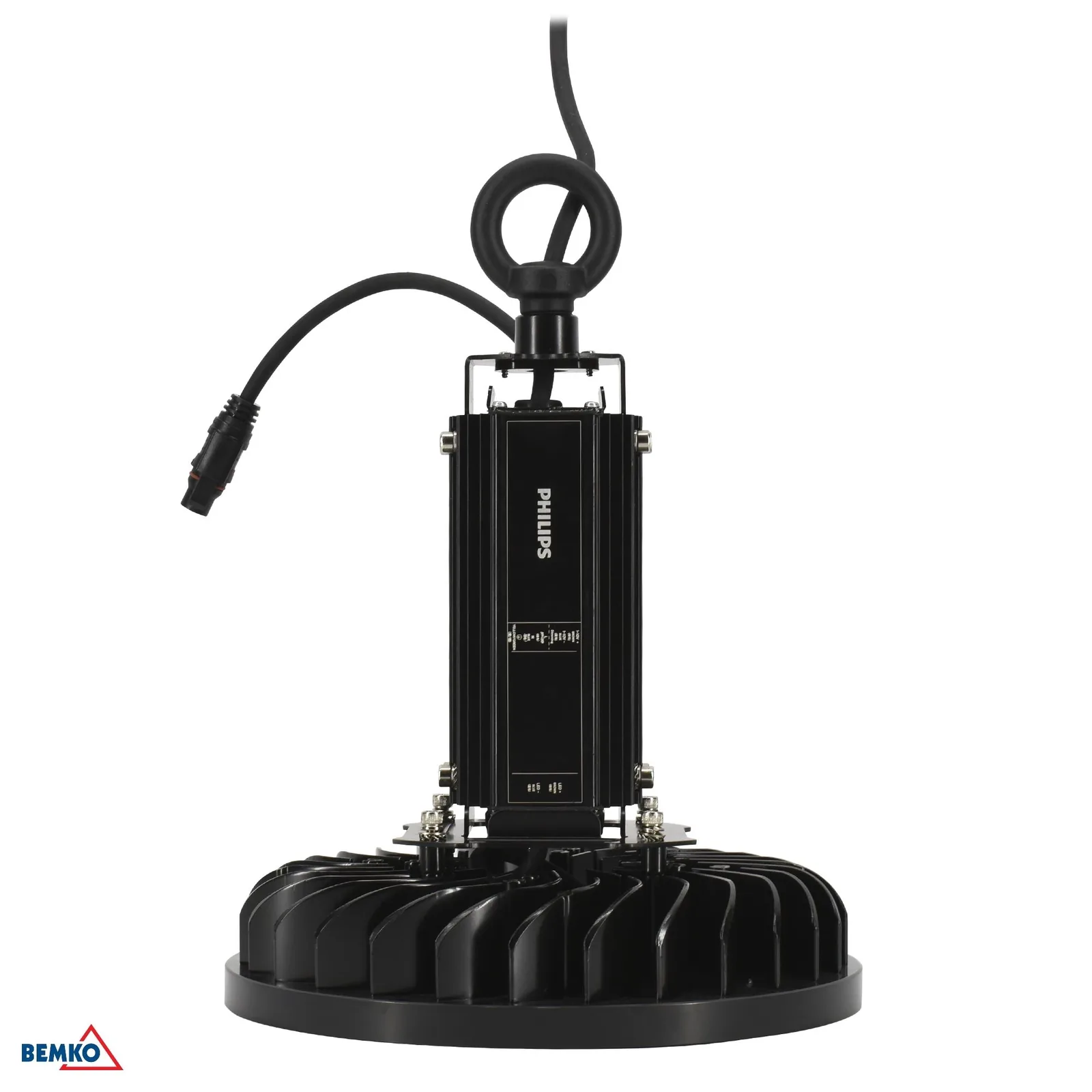 Luxmena LED highbay svietidlo 100W 4000K 15000 lm IP65 BM-S-C85-HBU2-100V-740P-120BL