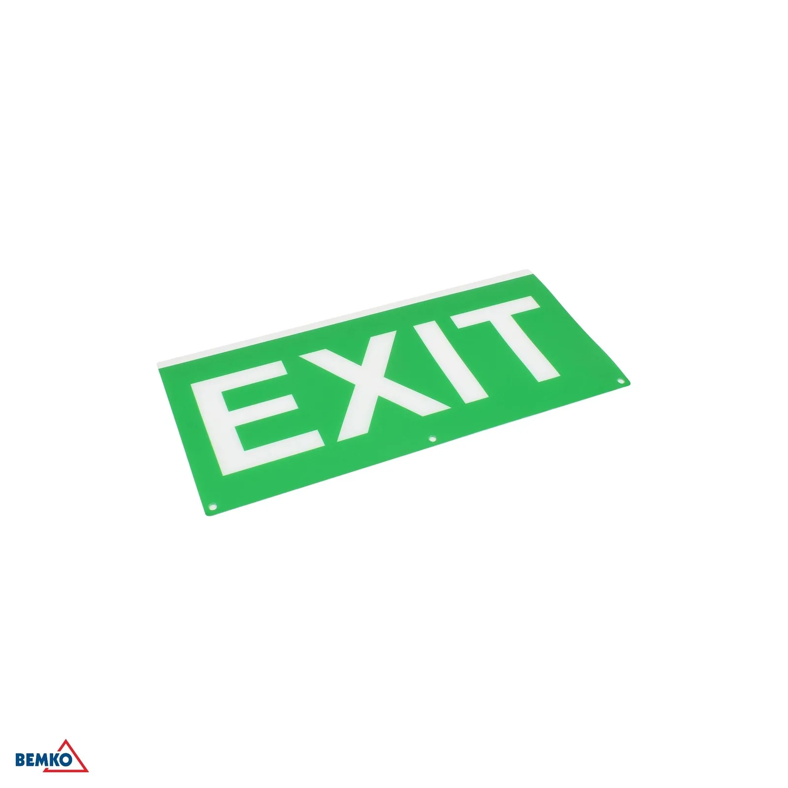 Piktogram EXIT pre núdzové svietidlo 324 × 158 mm BM-S-C91-MLR-PKT-EXT
