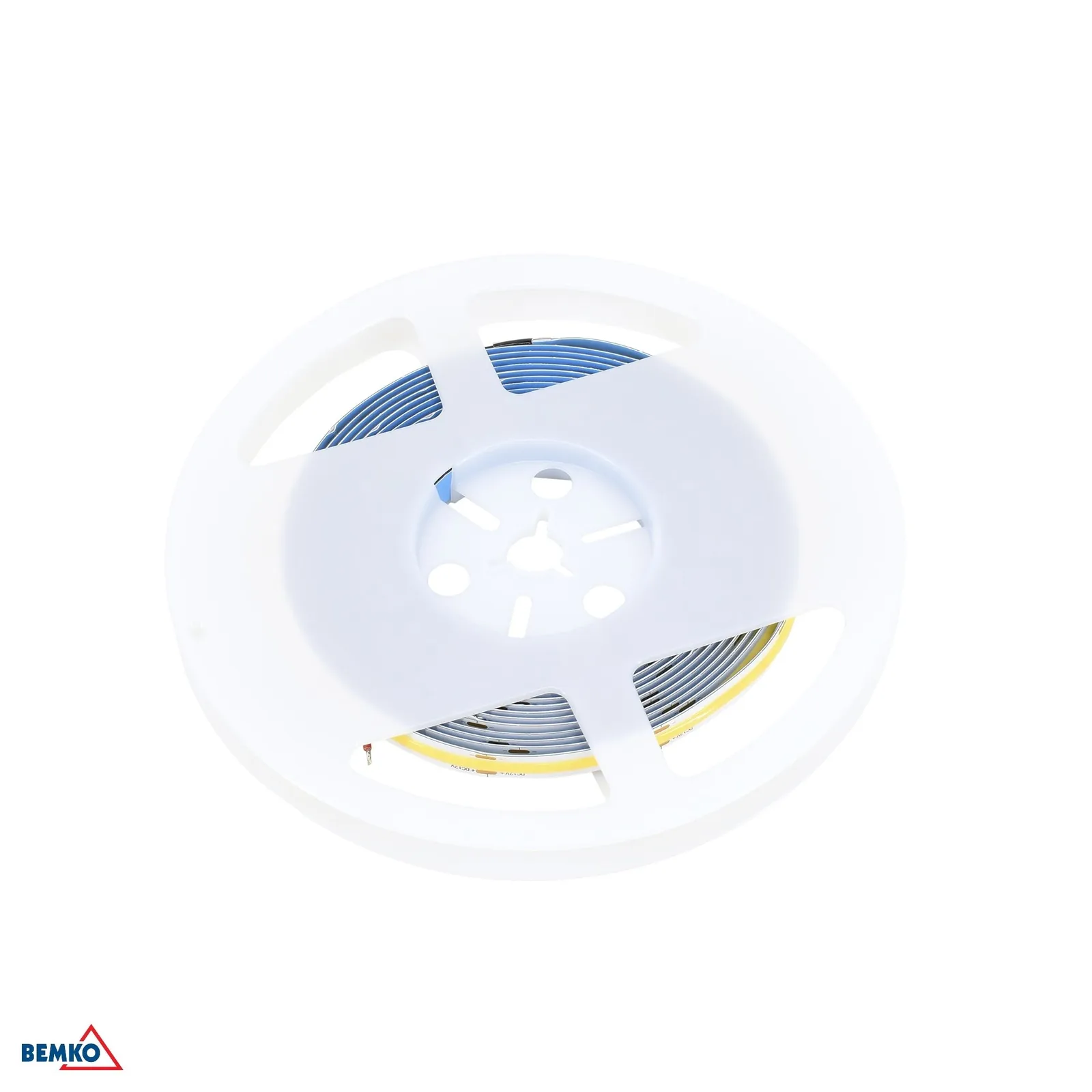 Bemko COB LED pásik 24V DC, studená biela, 5 m, IP20 BM-S-D87-LS-COB-1920-IP20-ACW-24V