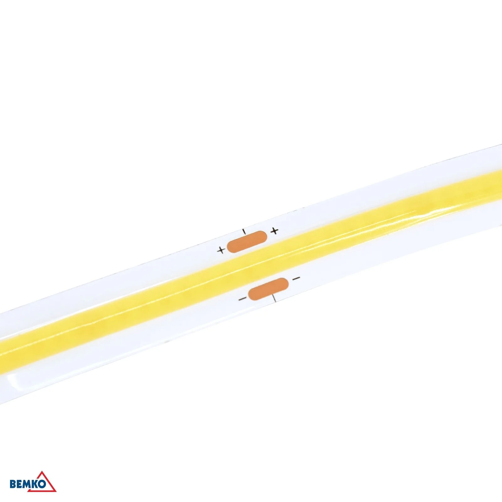Bemko COB LED pásik 24V DC, studená biela, 5 m, IP20 BM-S-D87-LS-COB-1920-IP20-ACW-24V