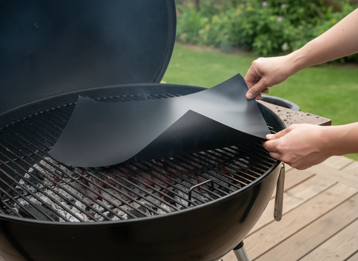 Teflónová podložka na gril 40 × 33 cm, sada 10 ks CH-BBQ0728