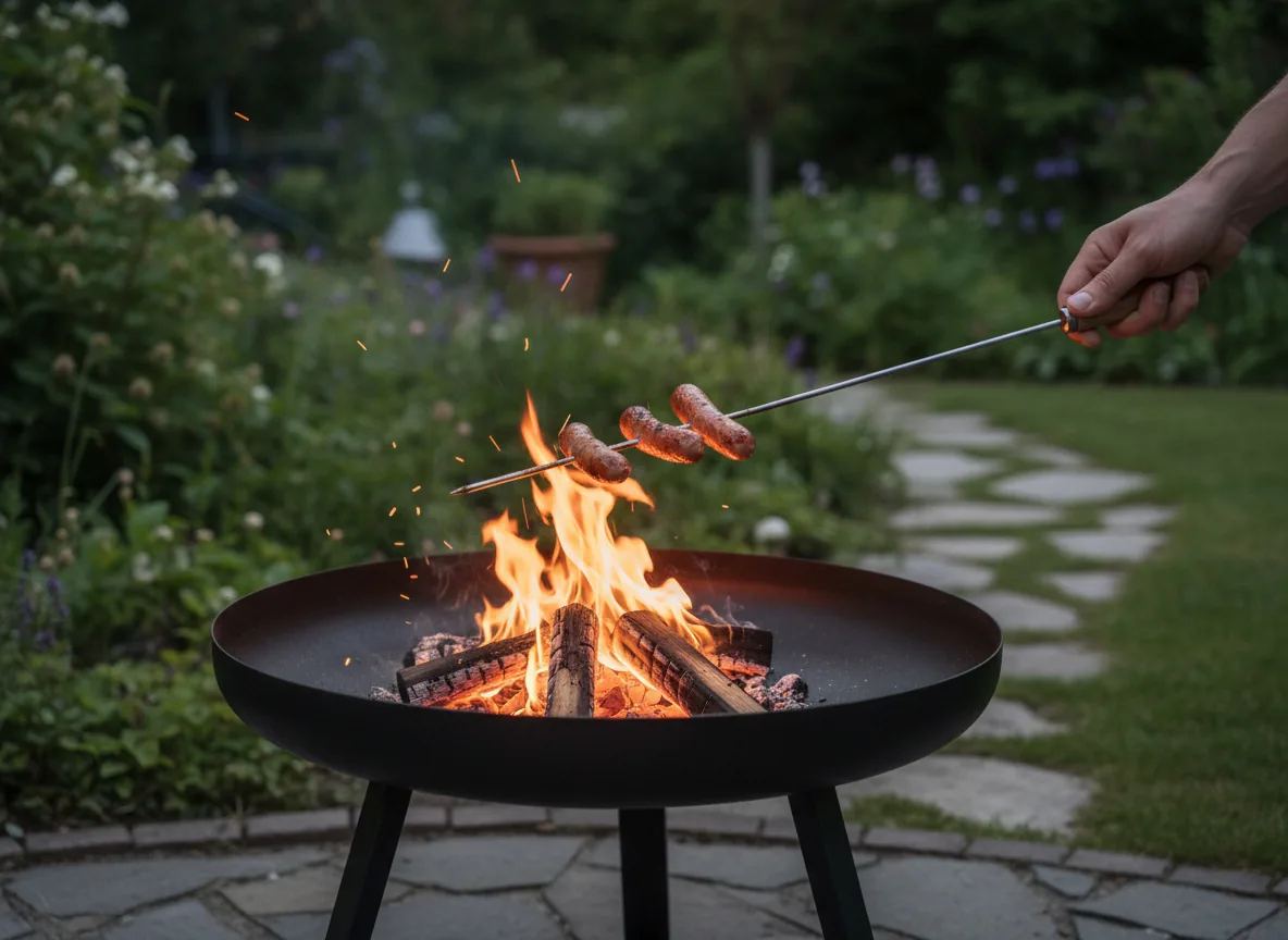Oceľové záhradné ohnisko 60 x 36 cm CH-BBQ6445