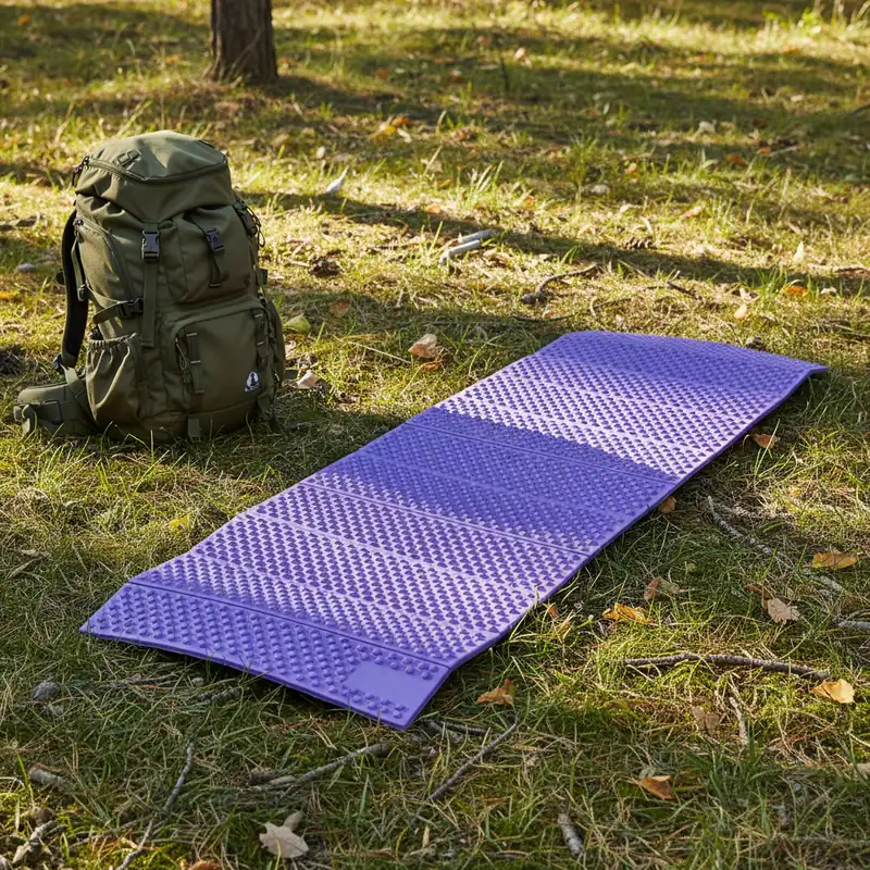 Kempingová skladacia podložka na sedenie 183 × 60 × 2 cm CH-CAM3445 - detail 2