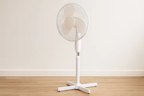 Stojanový ventilátor 45 W biely 41 cm CH-FAN4218 - detail 2