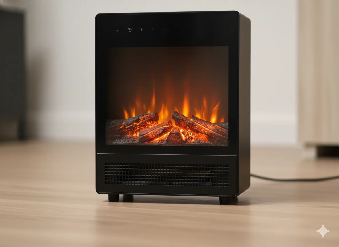Elektrický krb s efektom plameňa 2000 W CH-FIN2640