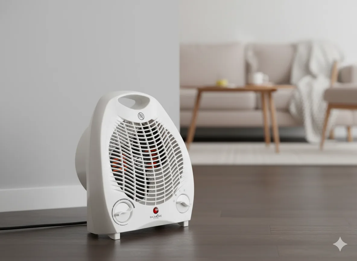Teplovzdušný ventilátor 2000 W s termostatom CH-FIN7254 - detail 2