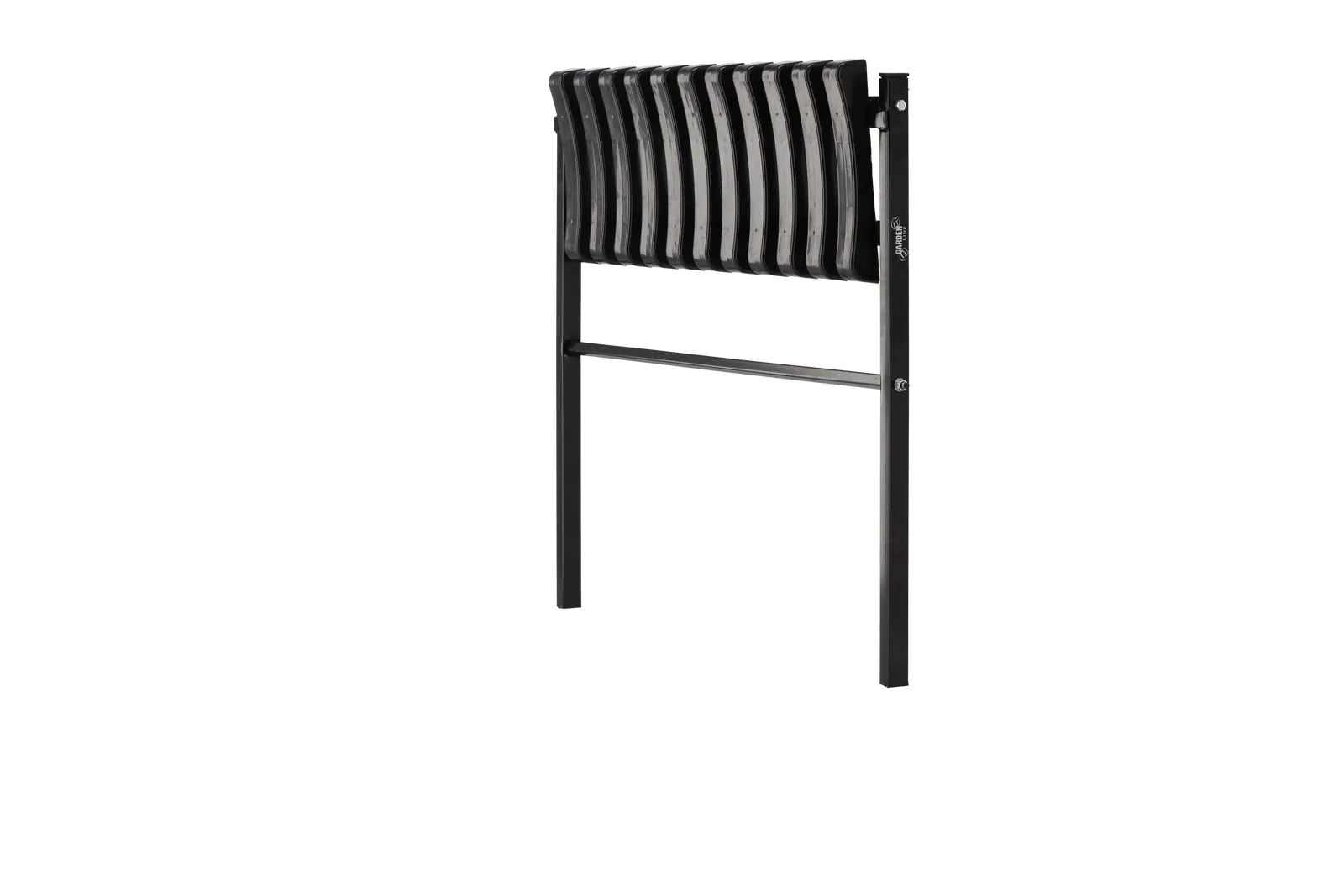 Skladacia cintorínska lavička na zamurovanie 68 cm čierna CH-MEB8275 - detail 6