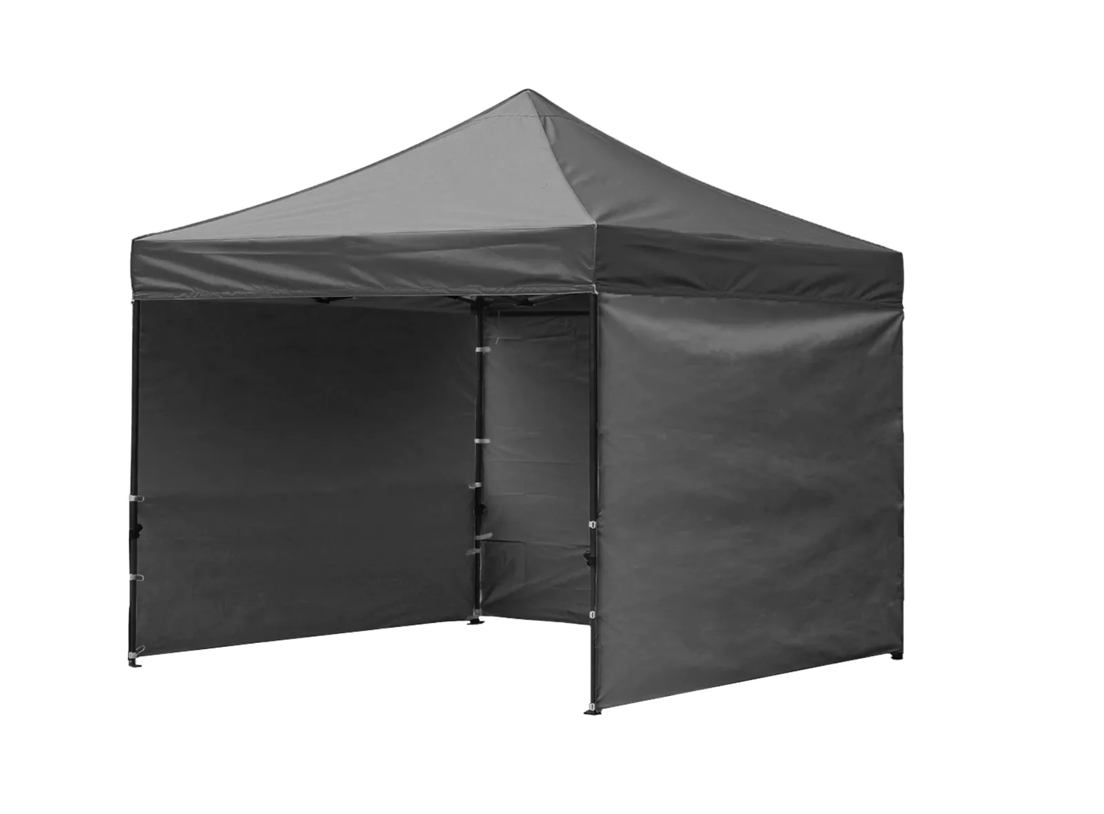 Predajný rýchlorozkladací stan 3 × 3 m sivý CH-NAM9031