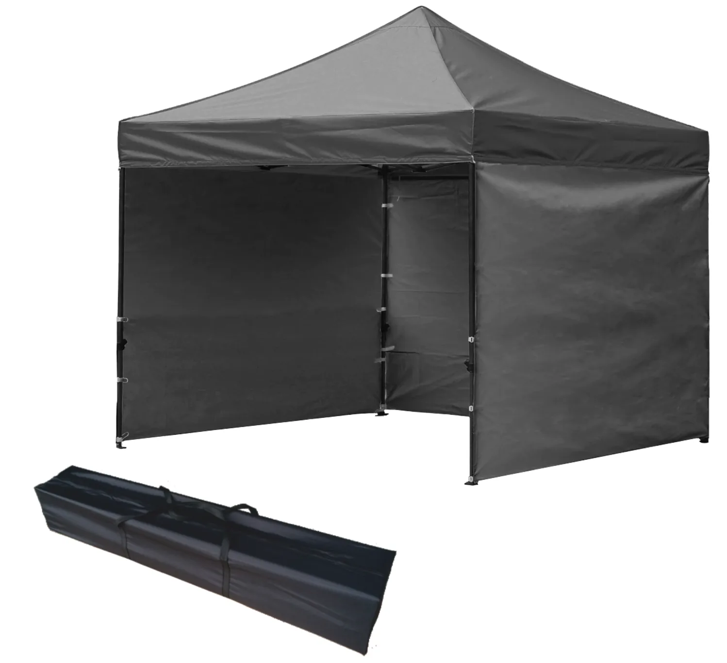 Predajný rýchlorozkladací stan 3 × 3 m sivý CH-NAM9031 - detail 2