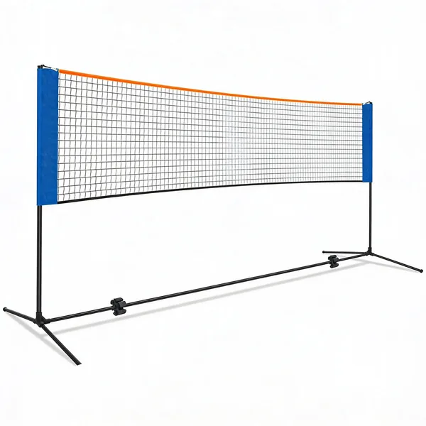 Viacúčelová športová sieť 3V1 na bedminton, volejbal a tenis 305 × 103 cm CH-TIS7529 - detail 3
