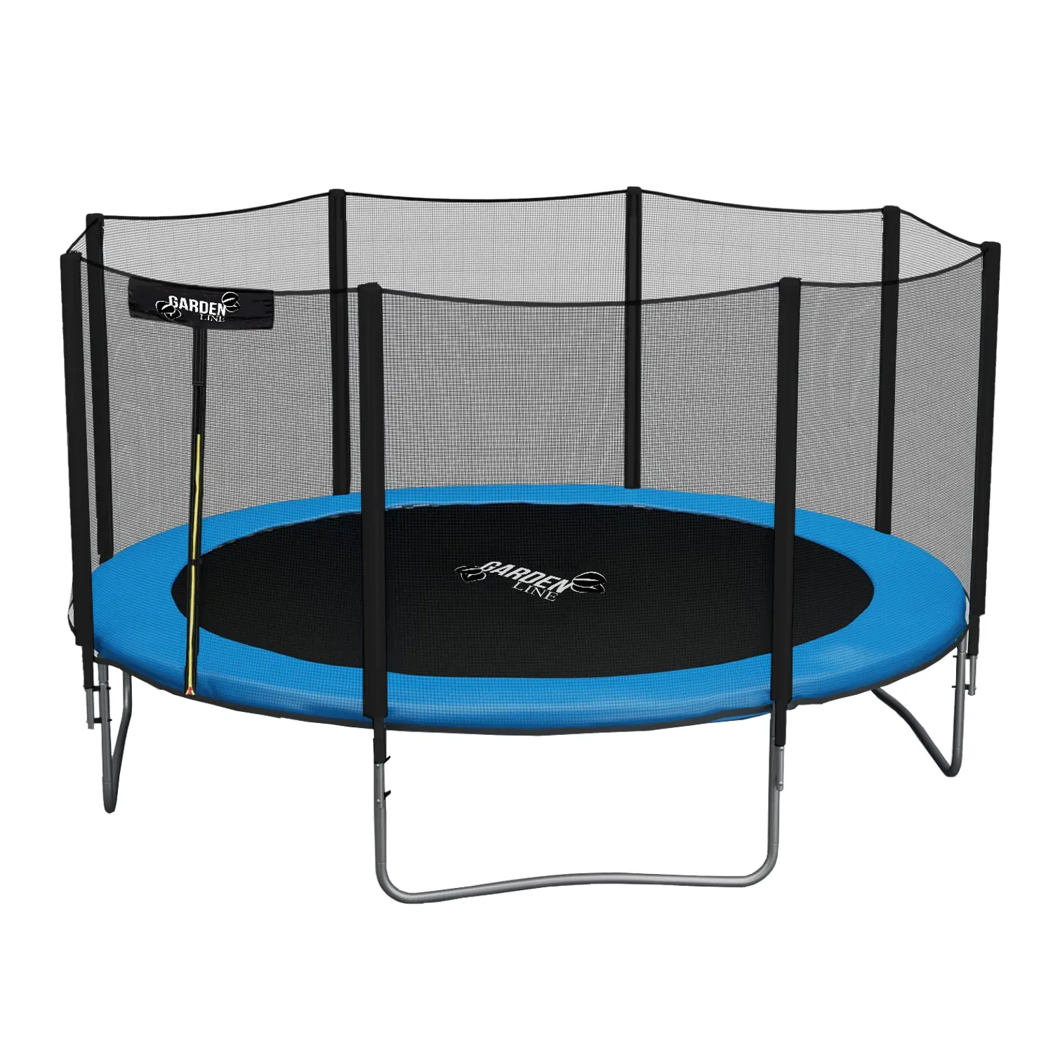 Záhradná trampolína s ochrannou sieťou a rebríkom 374 cm CH-TRA9887 - detail 3