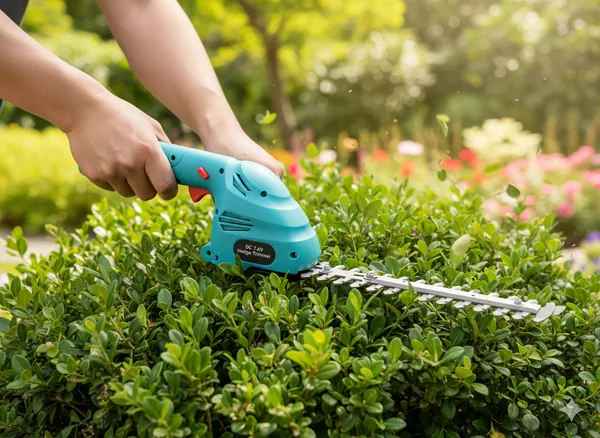 Akumulátorové záhradné nožnice 2V1 na trávu a kríky 7,4 V CH-WAN6994 - detail 2