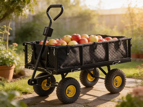 Dvojfunkčný záhradný vozík 300 kg CH-WOZ6858