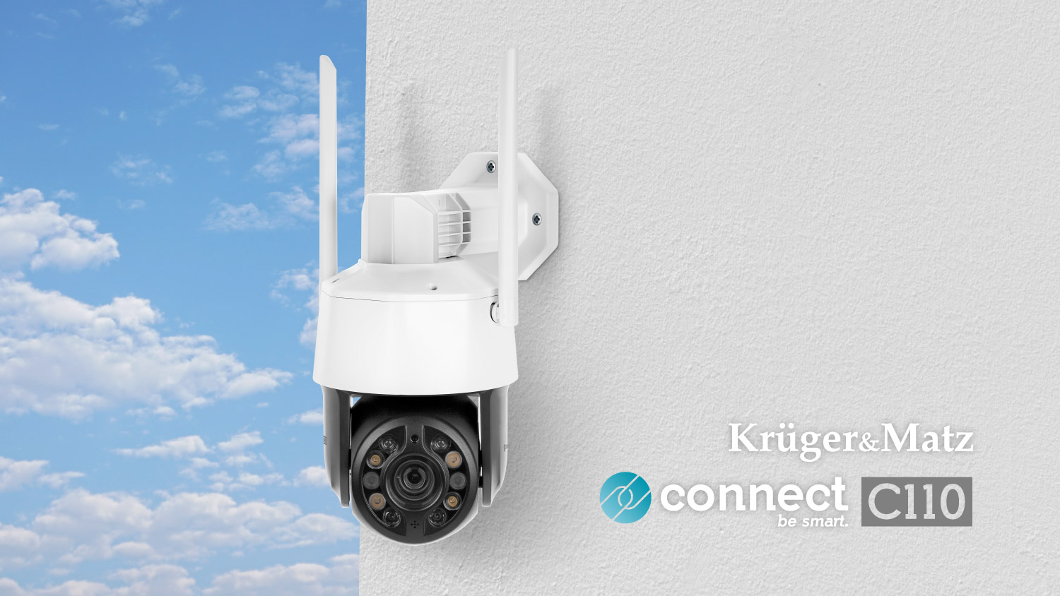 Vonkajšia Wi-Fi kamera Kruger&Matz Connect C110