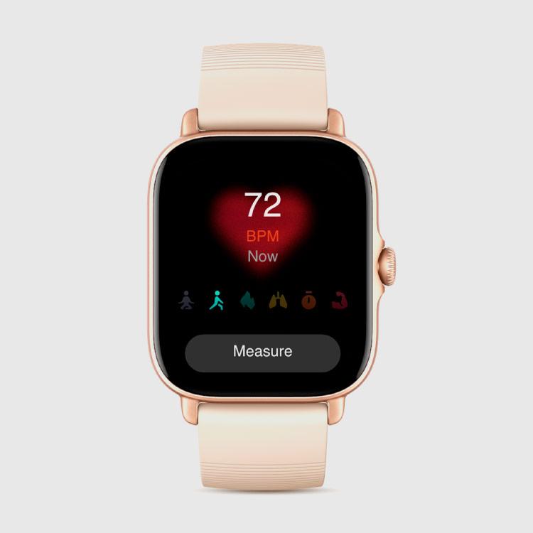 Monitorowanie tętna przez cały dzień i podczas pływania Amazfit GTS 3