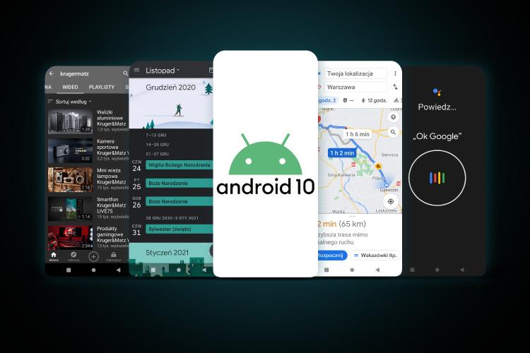 Android 10 Smartfon z Android 10