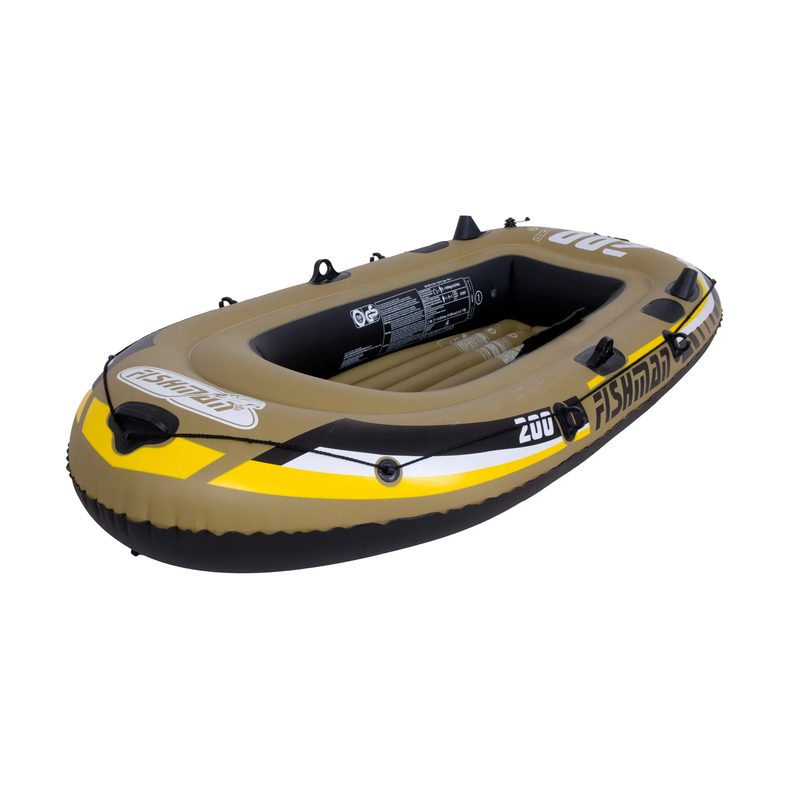 Nafukovací rybársky čln Fishman Pathfinder s veslami pre 2 osoby L-07207-1