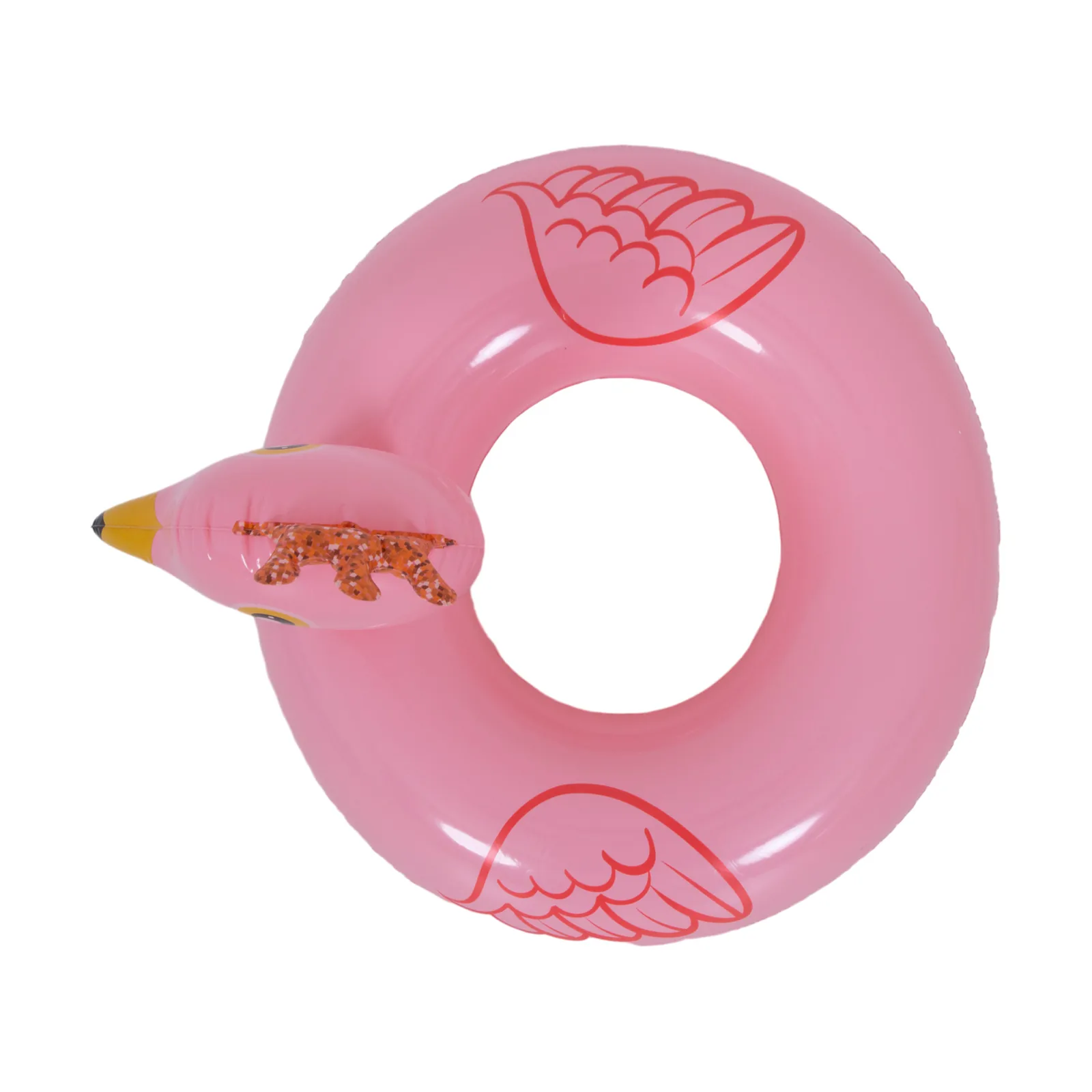 Detské nafukovacie koleso na plávanie plameniak 48 cm SunClub L-35182