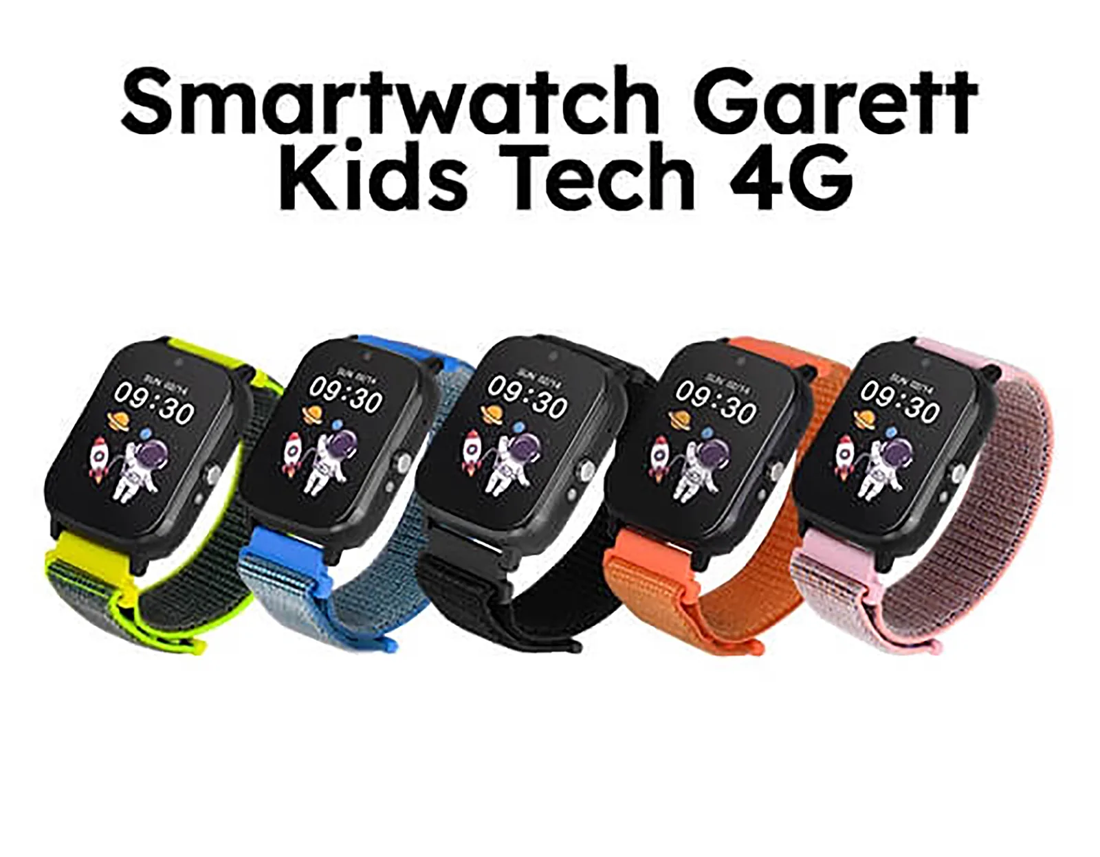 Detské smart hodinky s GPS a 4G LTE Garett Kids Tech ružové L-GRT01