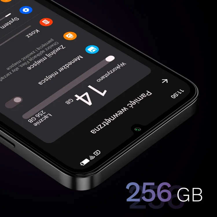 Dobra pamięć Smartfón Krüger&Matz LIVE 12 čierny 8 GB/256 GB NFC L-KM05005-B detail 5