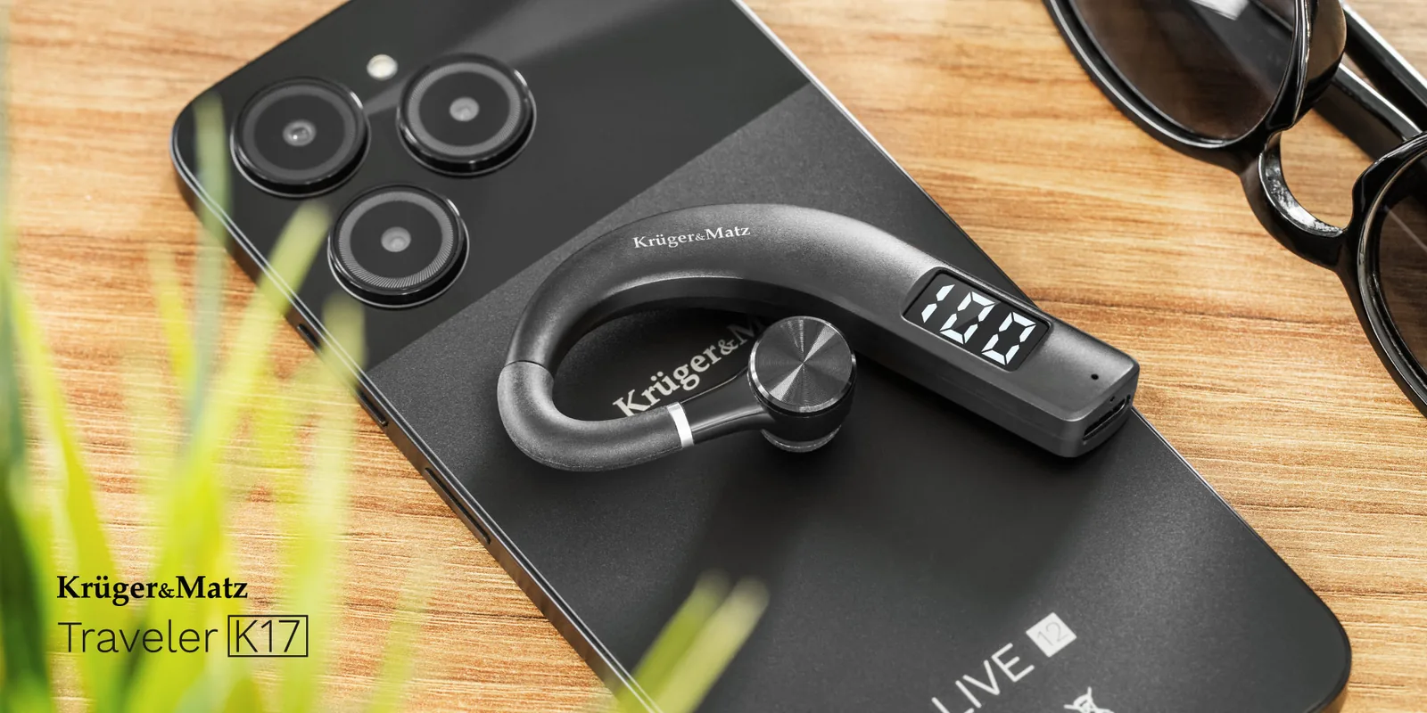 Bluetooth handsfree do auta Krüger&Matz Traveler K17 L-KM0604