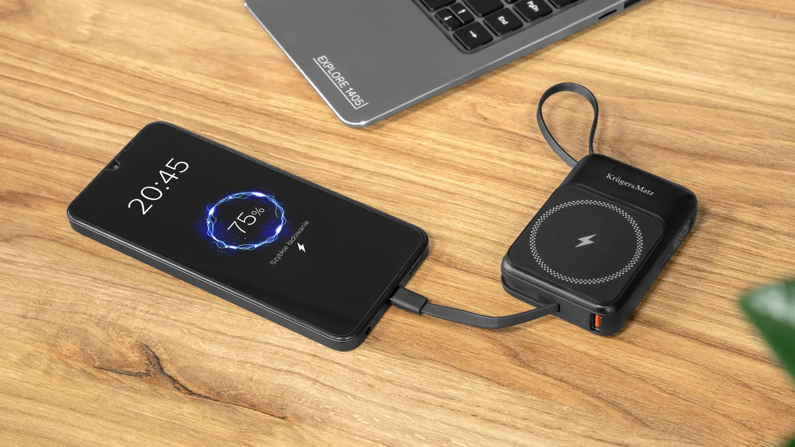 Powerbanka 10000 mAh L-KM0913-BL