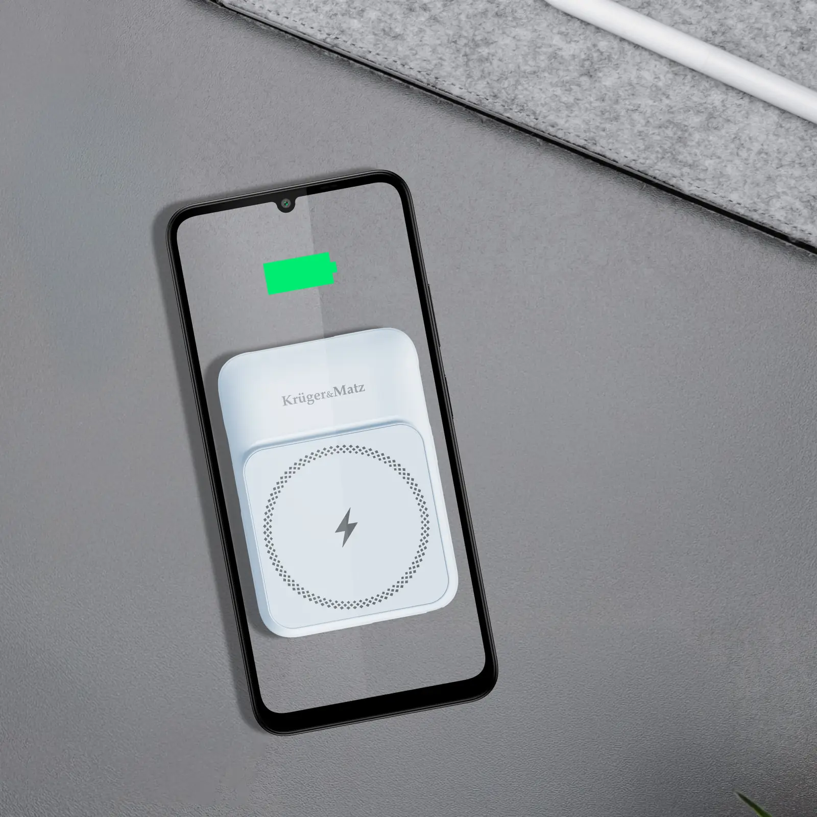 Powerbanka 10000 mAh L-KM0913-BL detail 5