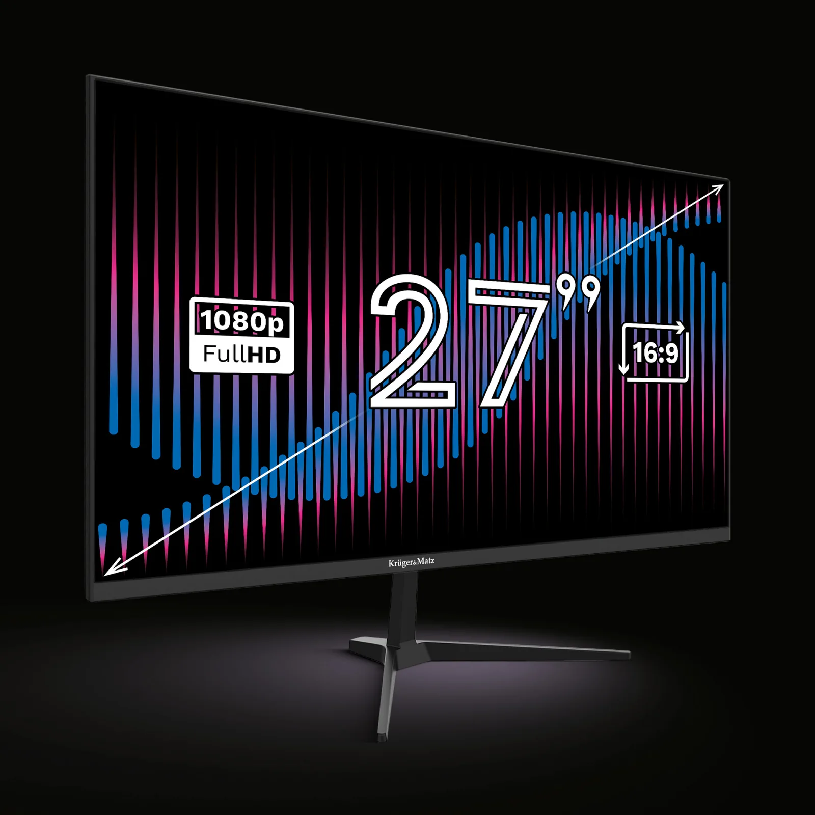 Monitor Krüger&Matz L-KM9901-MT27 detail 2