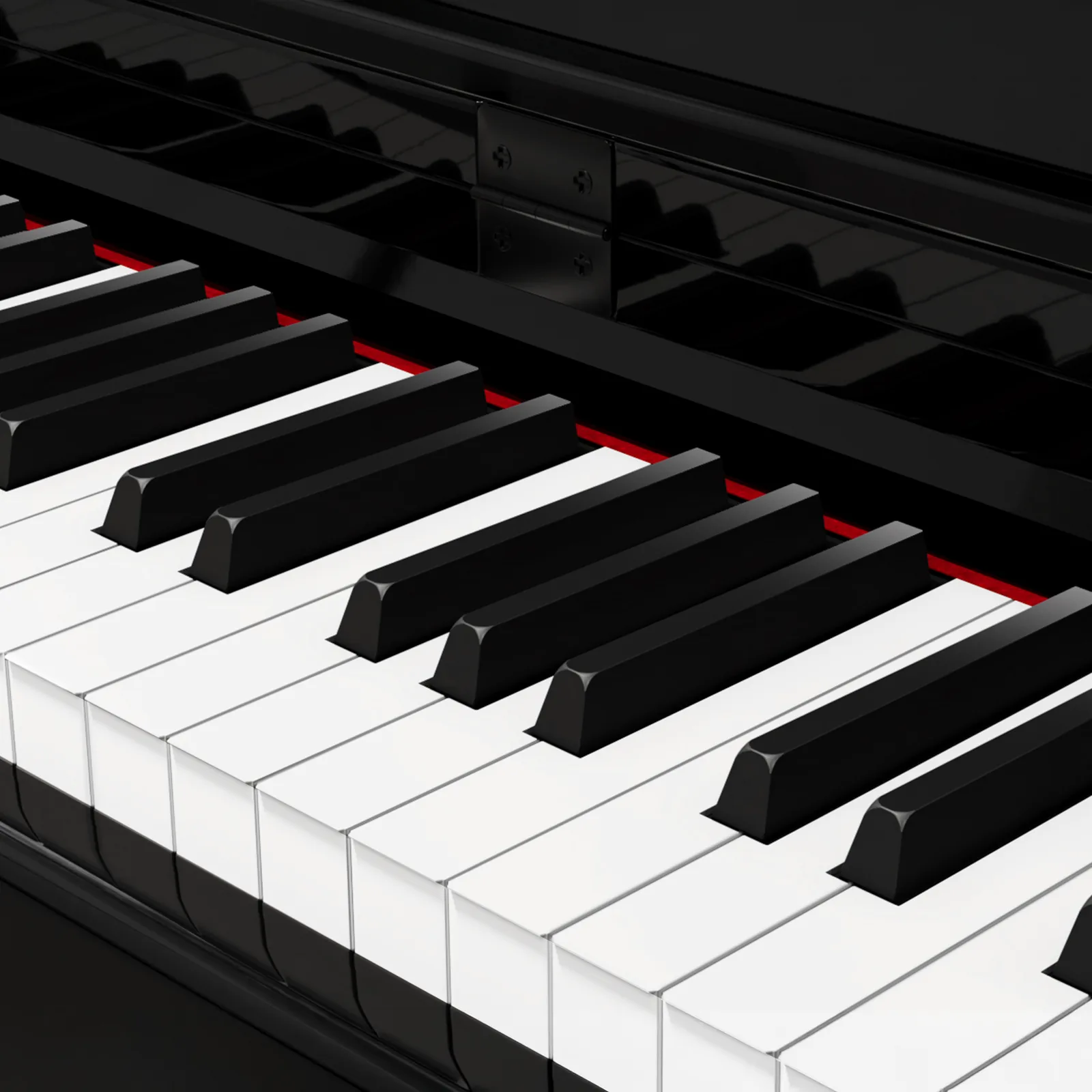 Digitálne piano Krüger&Matz KMDP-135 čierny lesk L-KMDP-135-BK detail 2