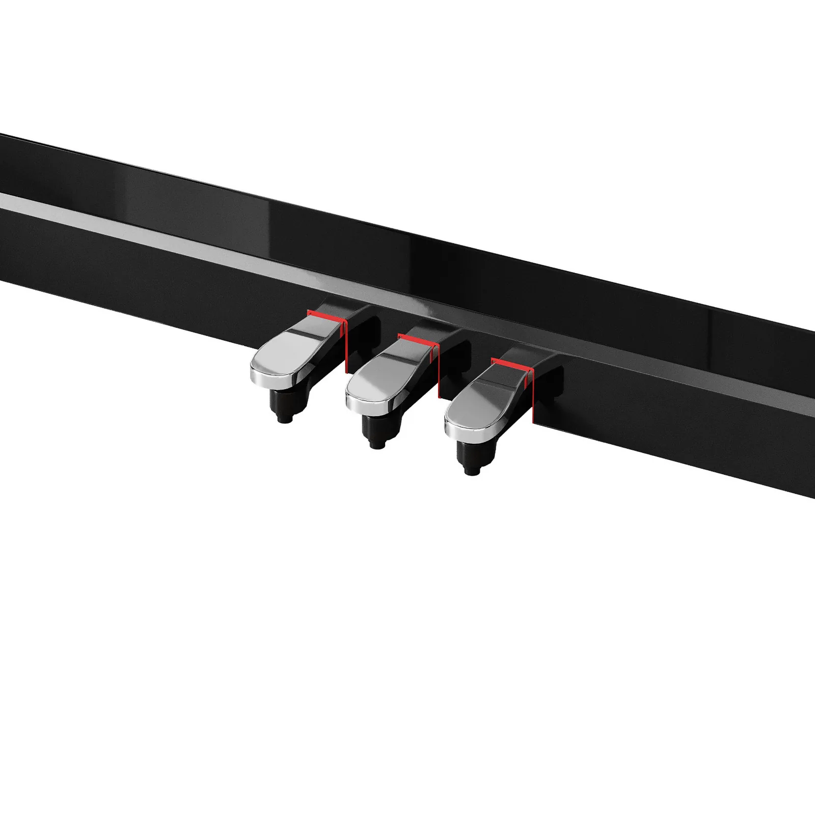 Digitálne piano Krüger&Matz KMDP-135 čierny lesk L-KMDP-135-BK detail 3