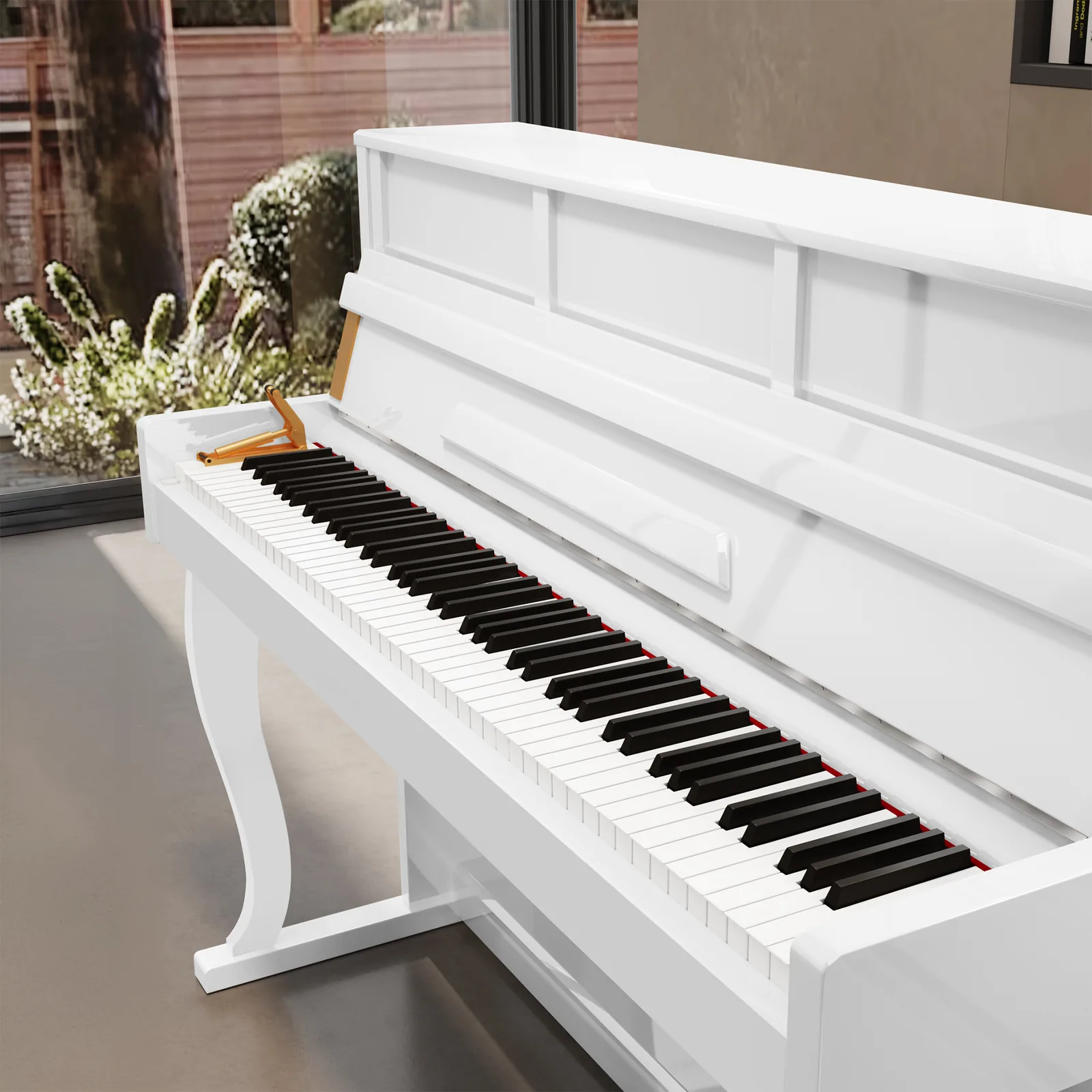 Digitálne piano Krüger&Matz KMDP-755 biele lesklé L-KMDP-755-WH detail 3