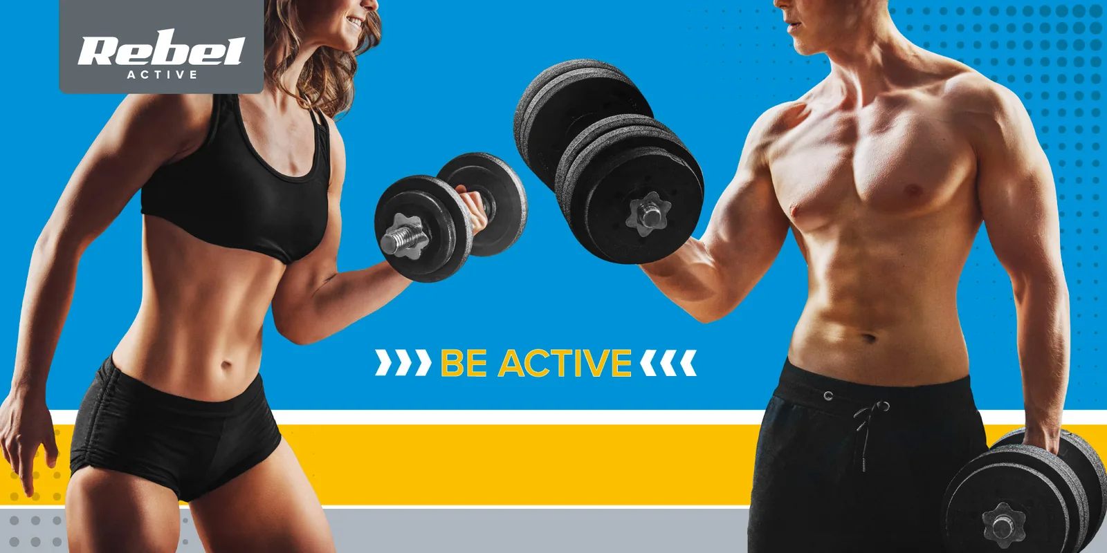 Olympijský liatinový kotúč na činku 25 kg 51 mm s úchytmi Rebel Active L-RBA-2143-25