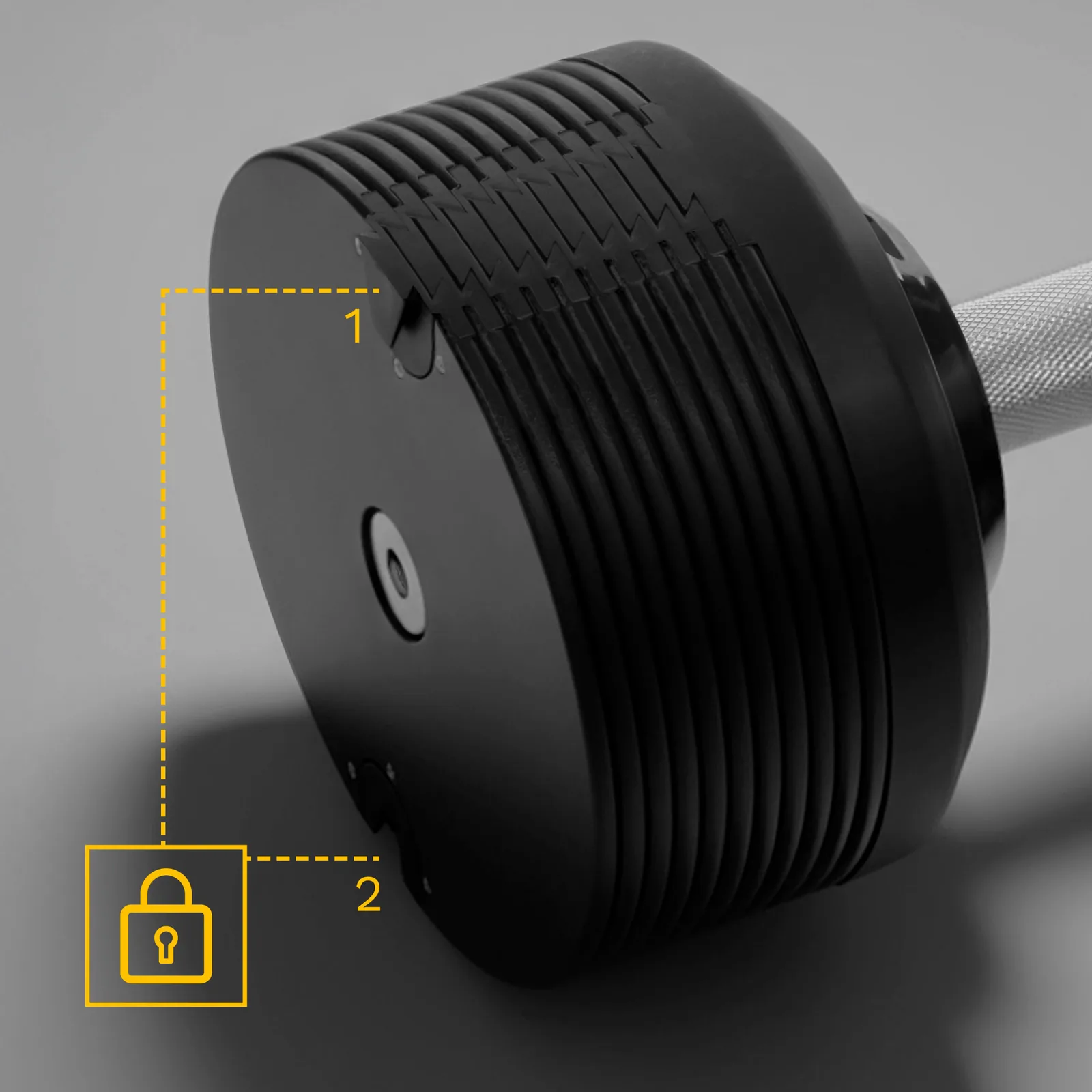 Rebel Active nastavitelna jednorucka 36 kg, 1 kg L-RBA-2331-36 detail 5