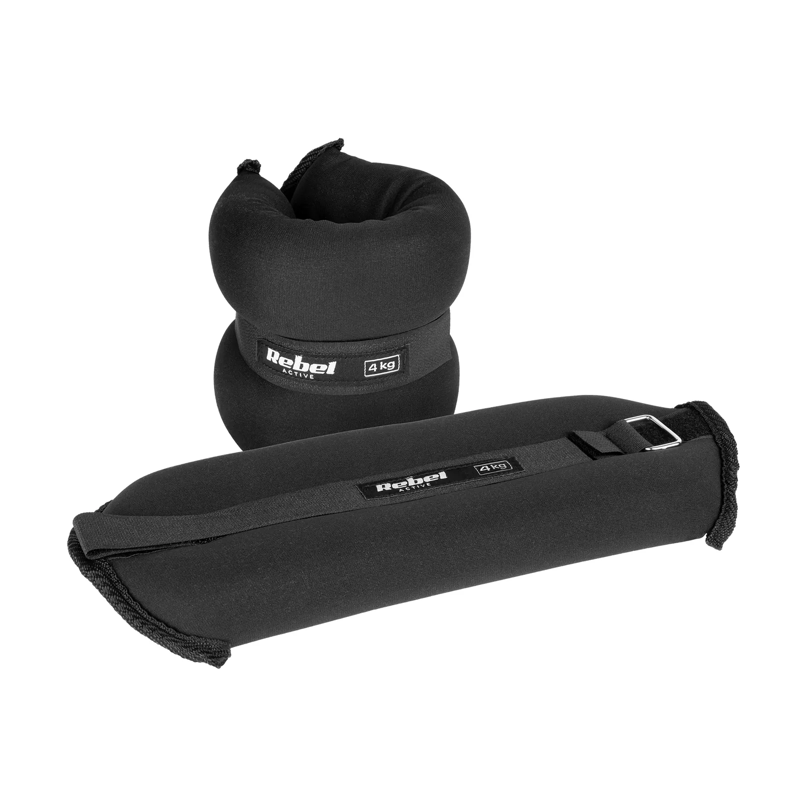 Závažia na členky a zápästia 2×4 kg Rebel Active L-RBA-3500-4