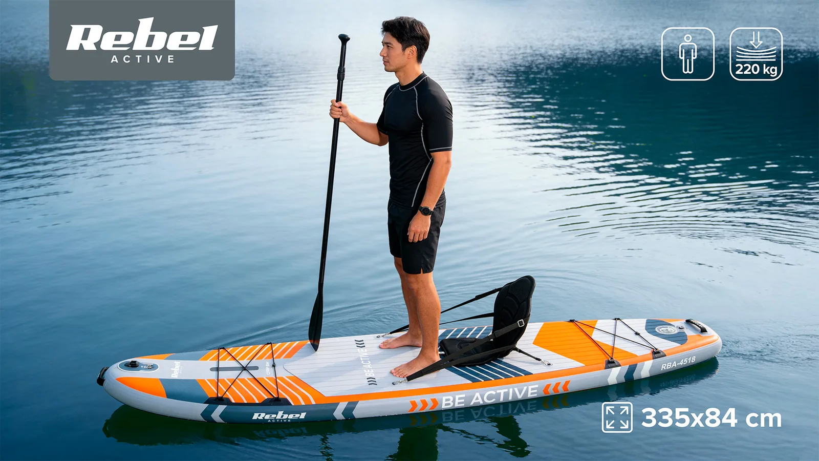 REBEL ACTIVE PRO RBA-4518, 335 cm L-RBA-4518-OR