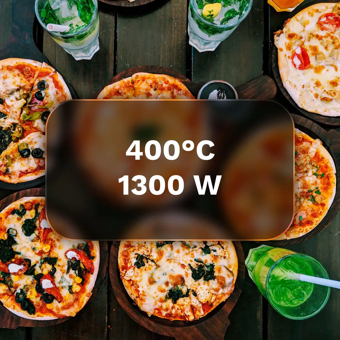 Teesa Supreme pec na pizzu, 31 cm, 1200 W L-TSA3238 detail 2