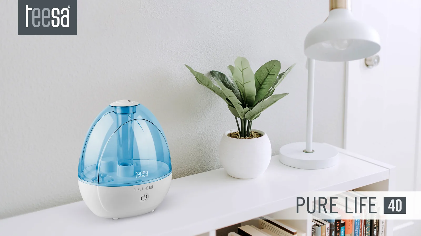 Ultrazvukový zvlhčovač vzduchu Teesa Pure Life 40 L-TSA8063