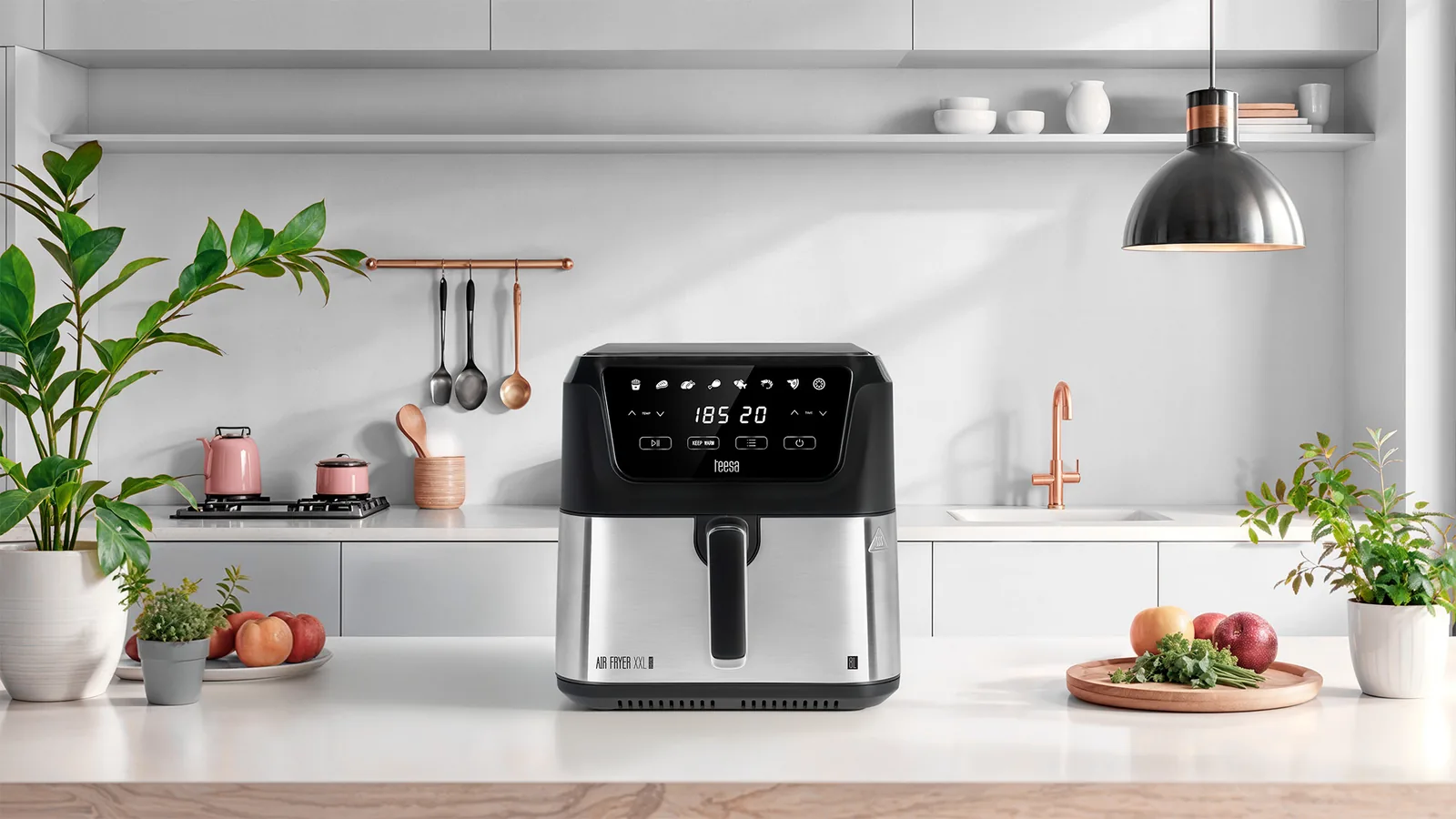 Teplovzdušná fritéza Teesa Digital Air Fryer XXL 8 l L-TSA8079