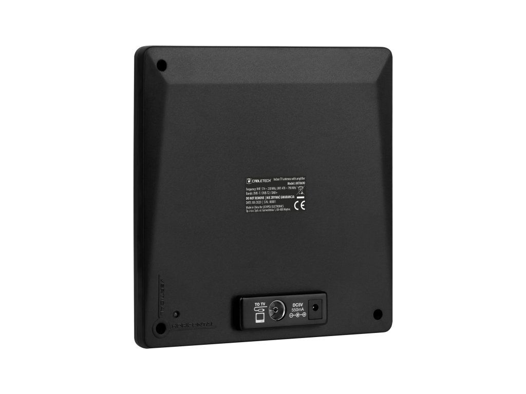 Aktívna izbová anténa DVB-T2 s LTE filtrom Cabletech ANT0690 detail 2