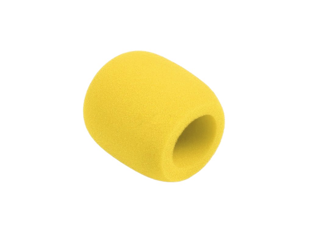 Pop filter na mikrofón žltý MIK1574E