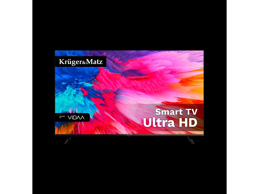 Smart TV Kruger&Matz 55" UHD DVB-T2/S2 H,265 Hevc