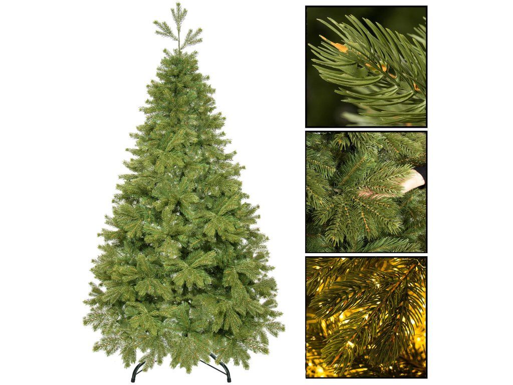Umelý vianočný stromček borovica Premium PE 220 cm S-CT0144 - detail 2