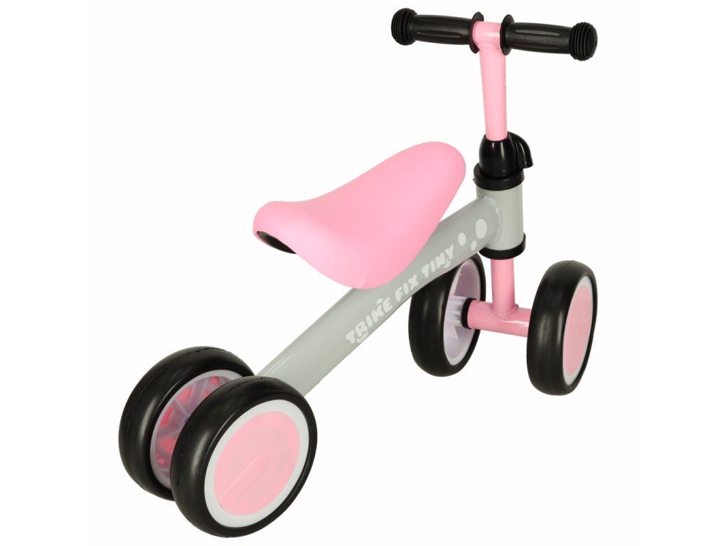 Detail produktu Detské štvorkolesové odrážadlo Trike Fix ružové ik-KX4746